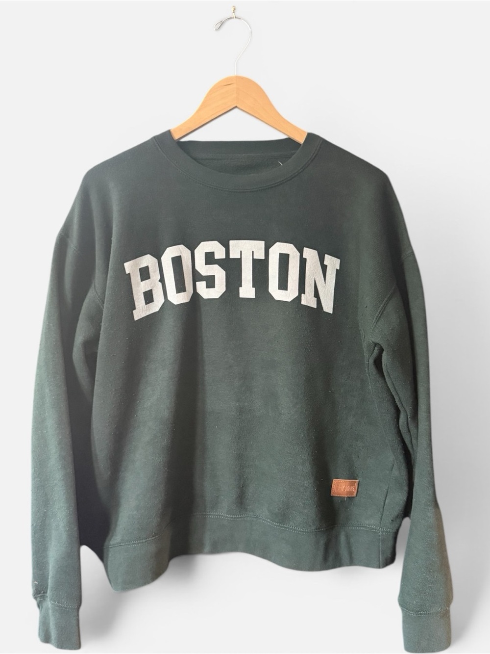 Boston Crewneck Sweatshirt - Dark Green